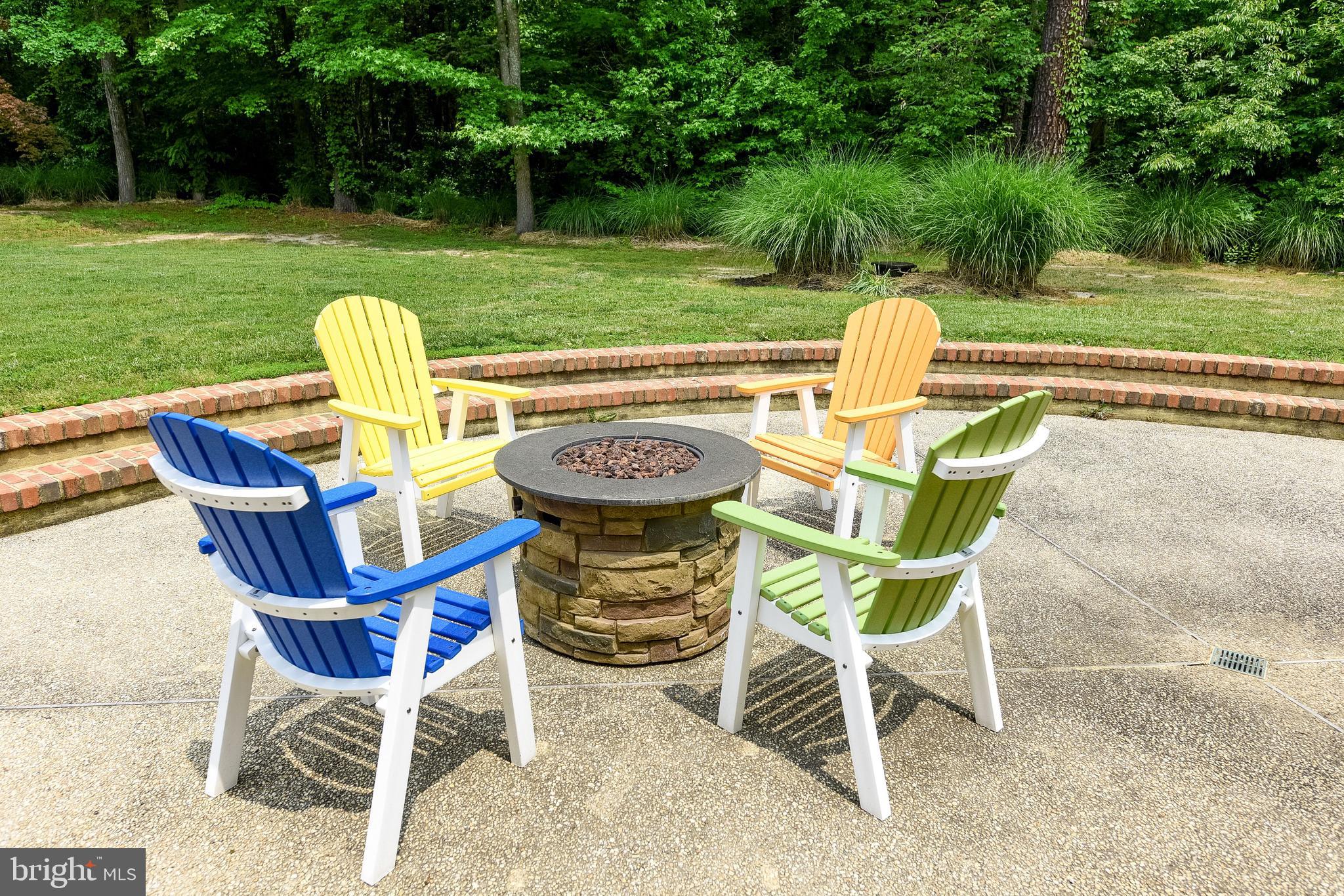6006 Rock Hall Road Rock Hall, MD 21661 - Photo 69 of 73 Rear Patio with Fire Pit