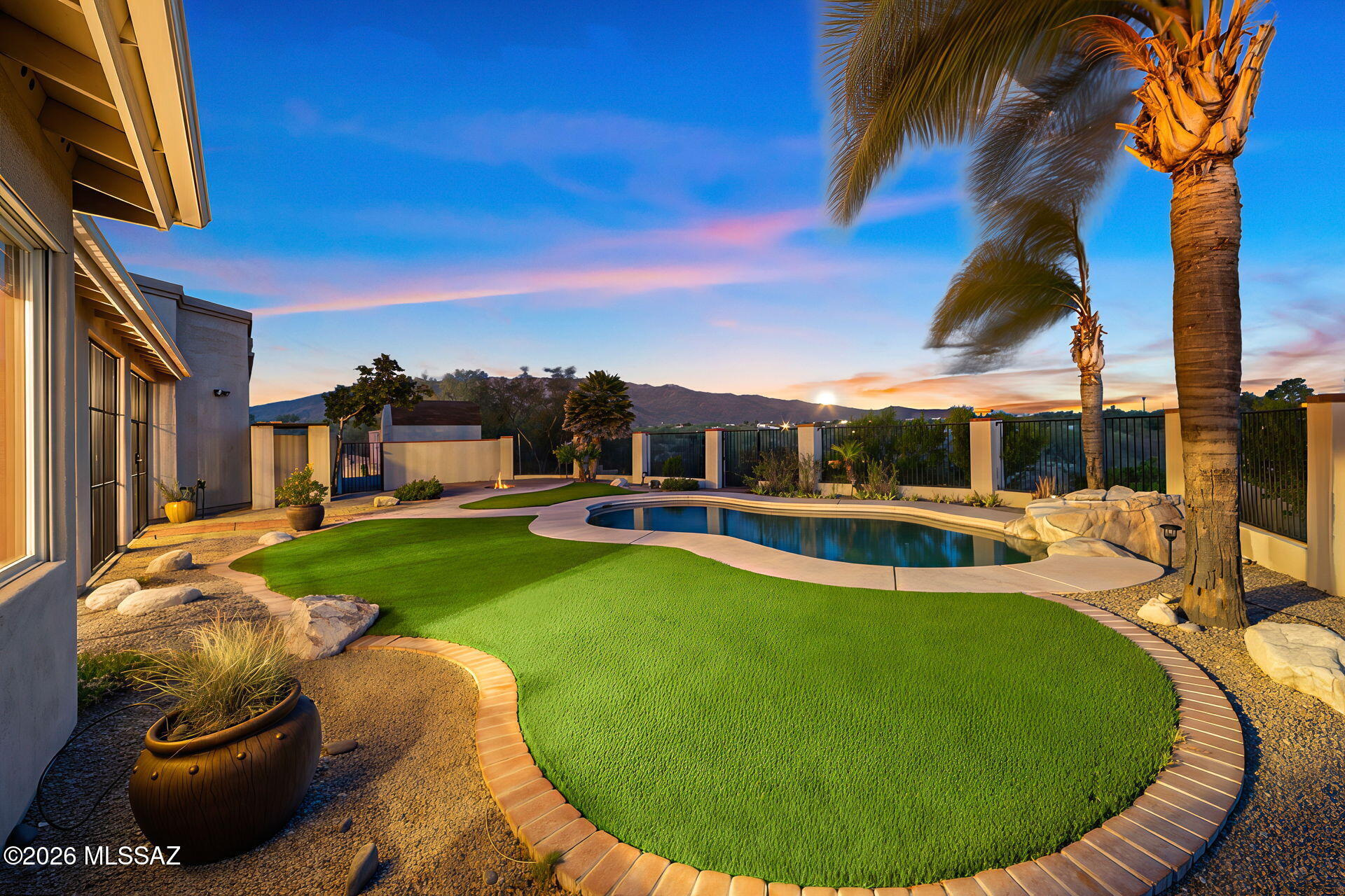 3380 South Hunters Run Tucson, AZ 85730 - Photo 37 of 47 Backyard-A