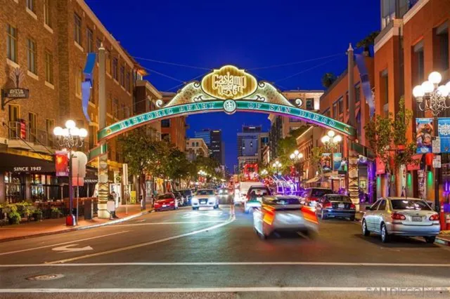 a view of a street with cars