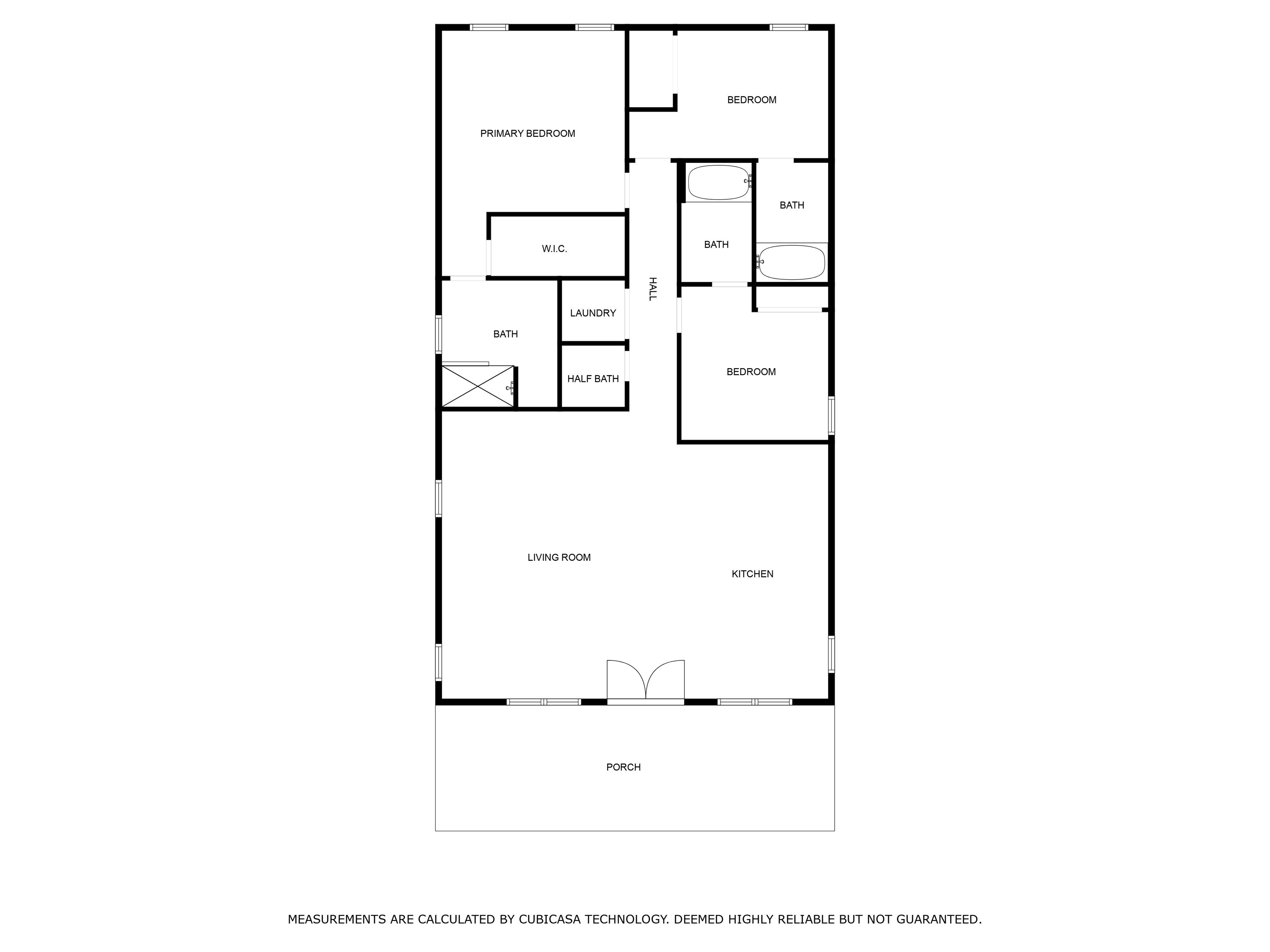 24704 Gulf Bay Road Orange Beach, AL 36561 - Photo 28 of 28 Floor Plan Rendering