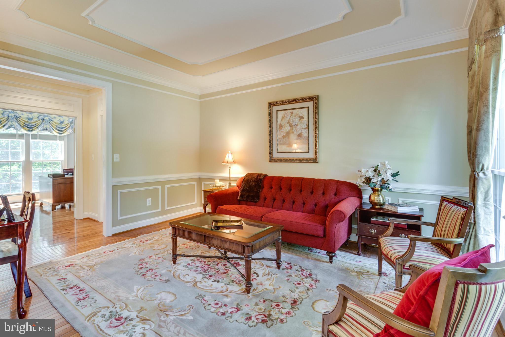 2754 Cody Road Vienna, VA 22181 - Photo 12 of 30 Elegant detailed moldings adorn formal Living Rm