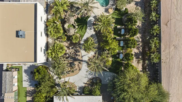 a view of a house with a patio