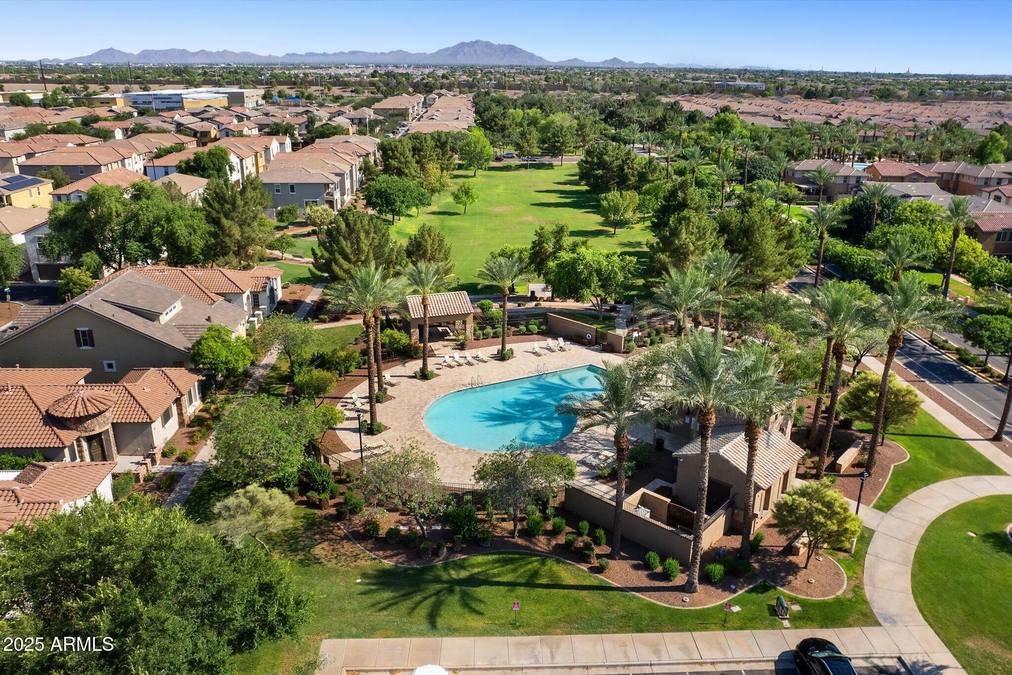 970 South Henry Lane Gilbert, AZ 85296 - Photo 51 of 51 an aerial view of a house with outdoor space