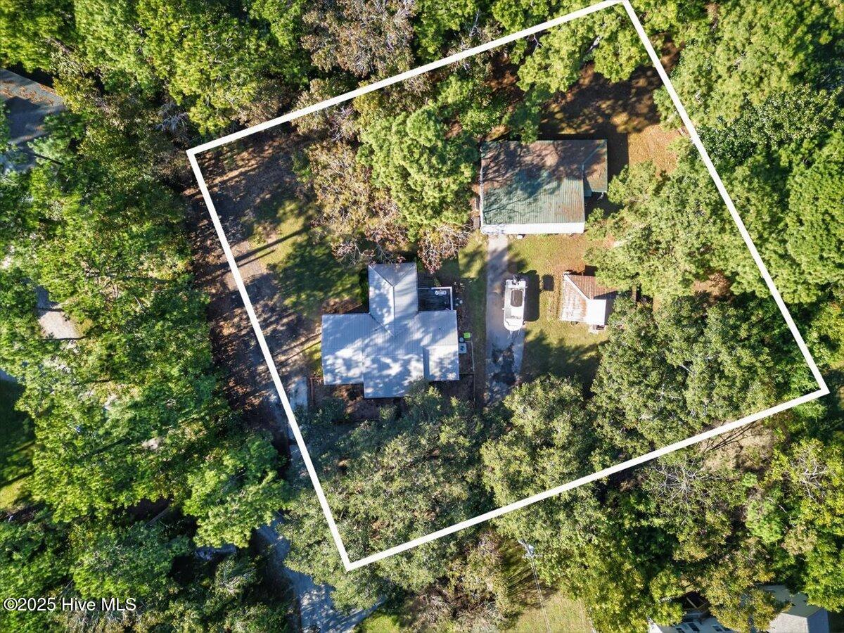 1109 Middle Sound Loop Road Wilmington, NC 28411 - Photo 11 of 49 1.05 acres approximate lot line. Parcel 1 of 2 included