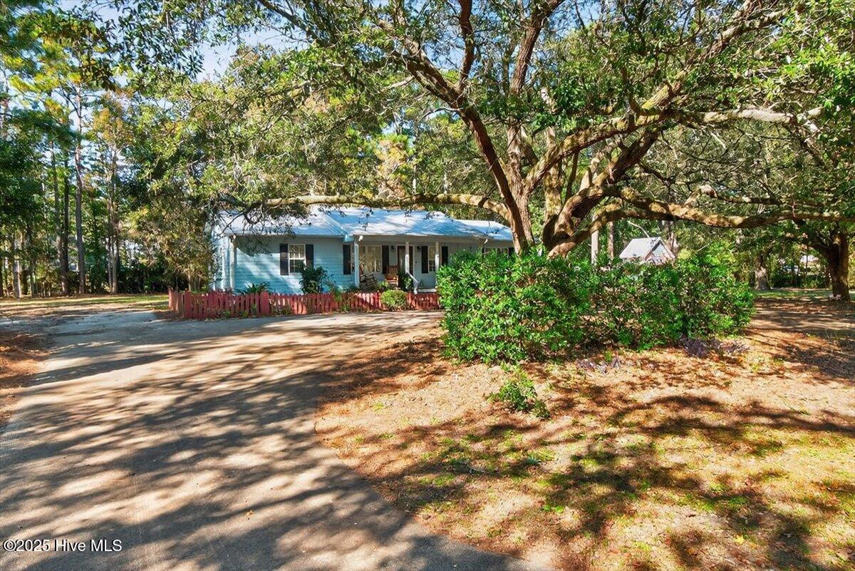 1109 Middle Sound Loop Road Wilmington, NC 28411 - Photo 6 of 49 Beautiful oak tree in the circular drive