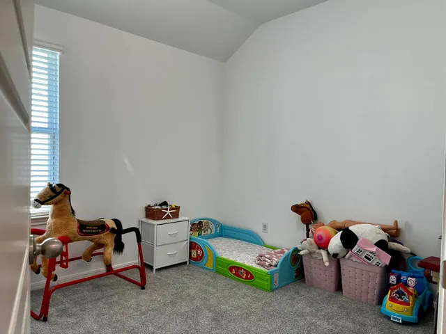 a children room with toys