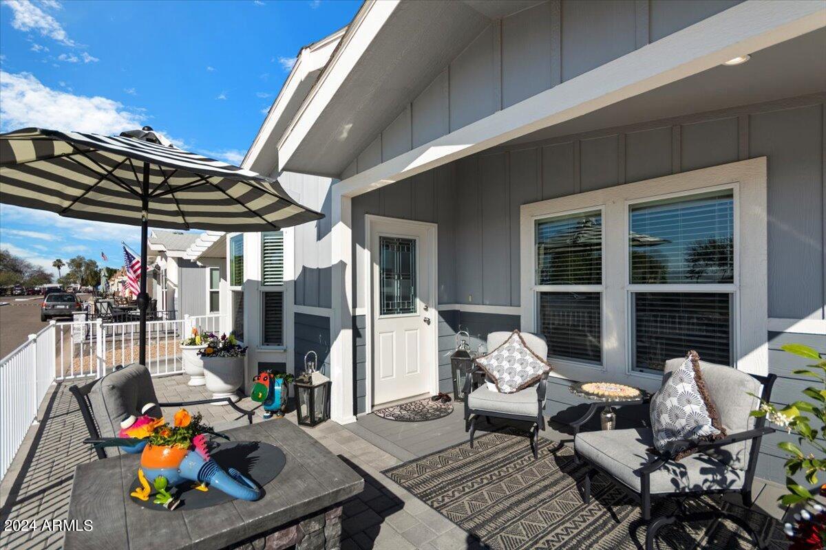 8865 East Baseline Road, Unit 749 Mesa, AZ 85209 - Photo 2 of 30 Front Patio