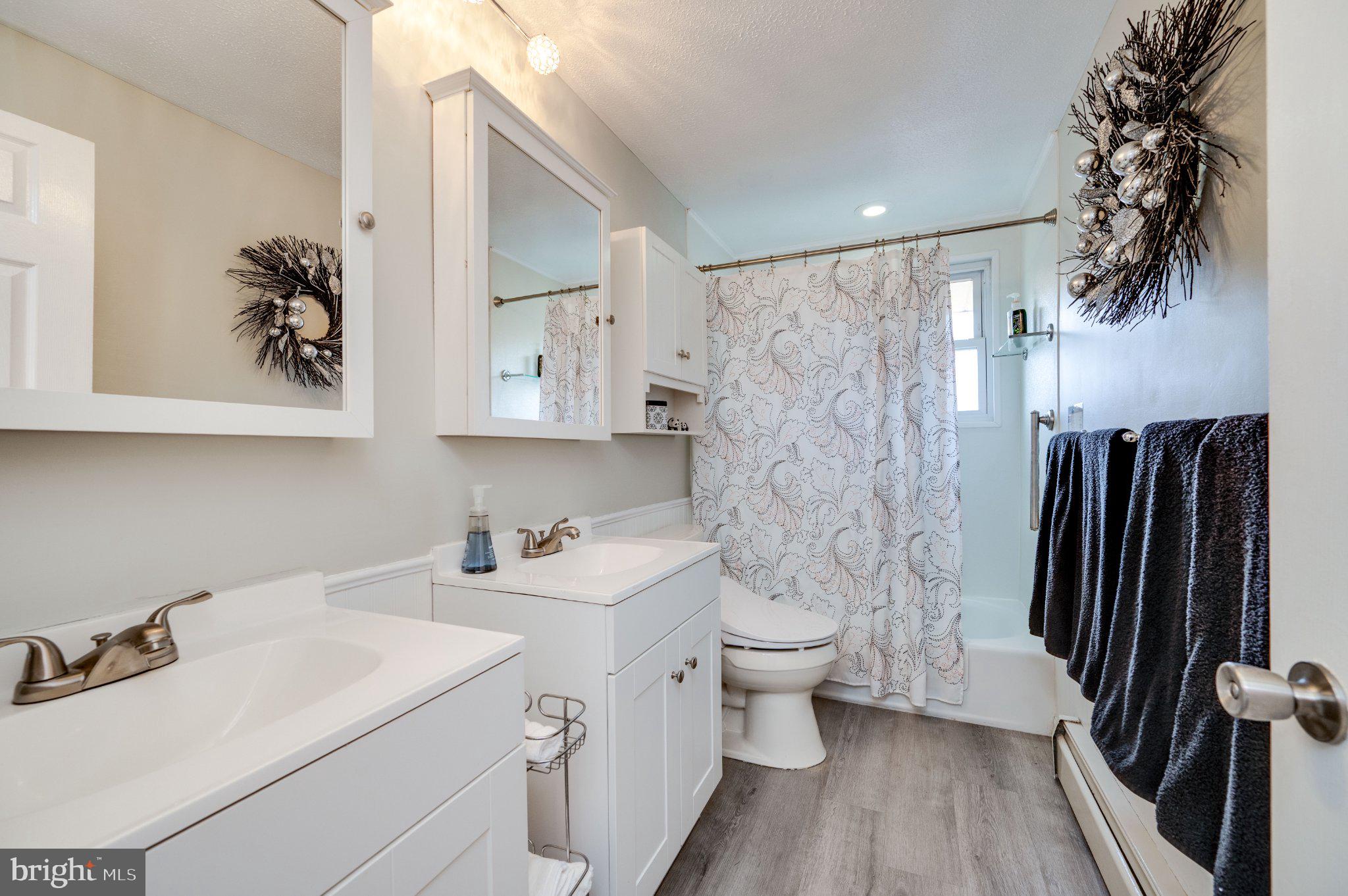 1819 Liberty Avenue Reading, PA 19607 - Photo 25 of 41 full bath w 2 vanities; nicely renovated