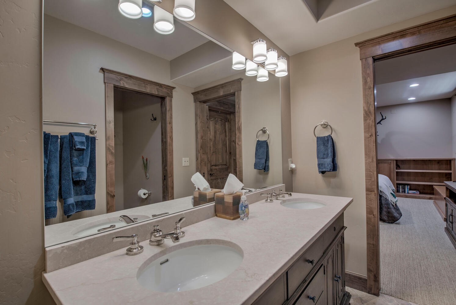 862 Penstemon Road Keystone, CO 80435 - Photo 39 of 49 lower level bathroom for bedrooms 4 & 5