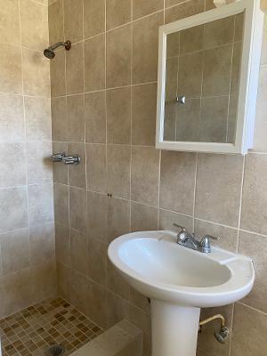 5856 Garfield Street, Unit 2 Hollywood, FL 33021 - Photo 10 of 11 a bathroom with a sink shower and a mirror