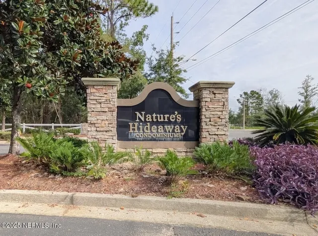 a sign on the side of a building