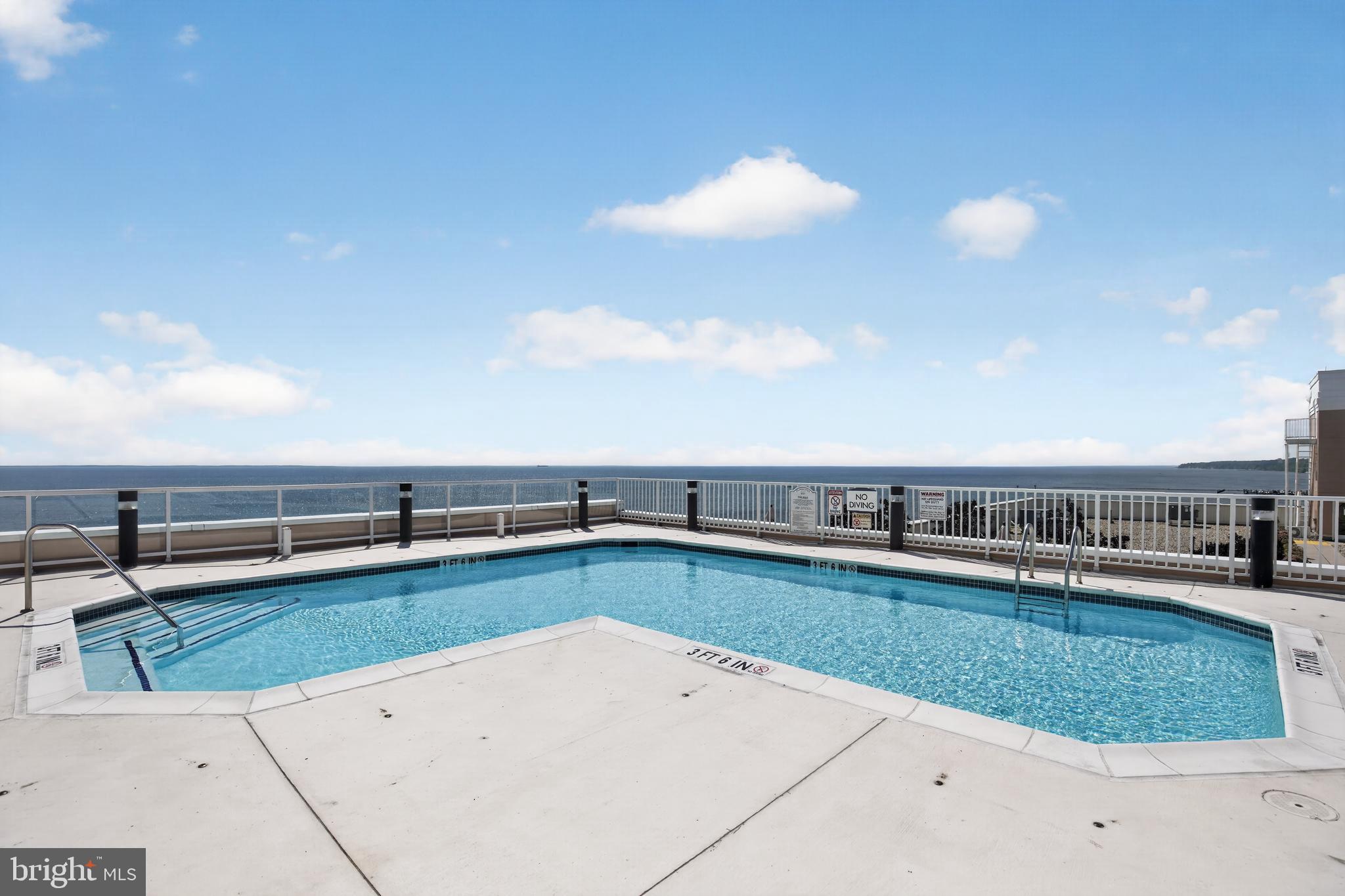 8501 Bayside Road, Unit 604 Chesapeake Beach, MD 20732 - Photo 30 of 42 Roof Top Pool