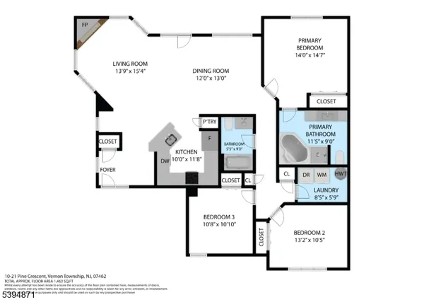 $439,900 | 10-11 Pine Crescent, Unit 21, Vernon, NJ 07462