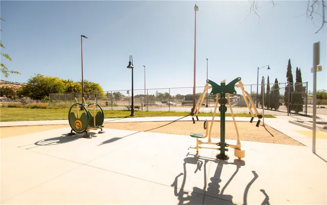 a view of a swimming pool and outdoor space