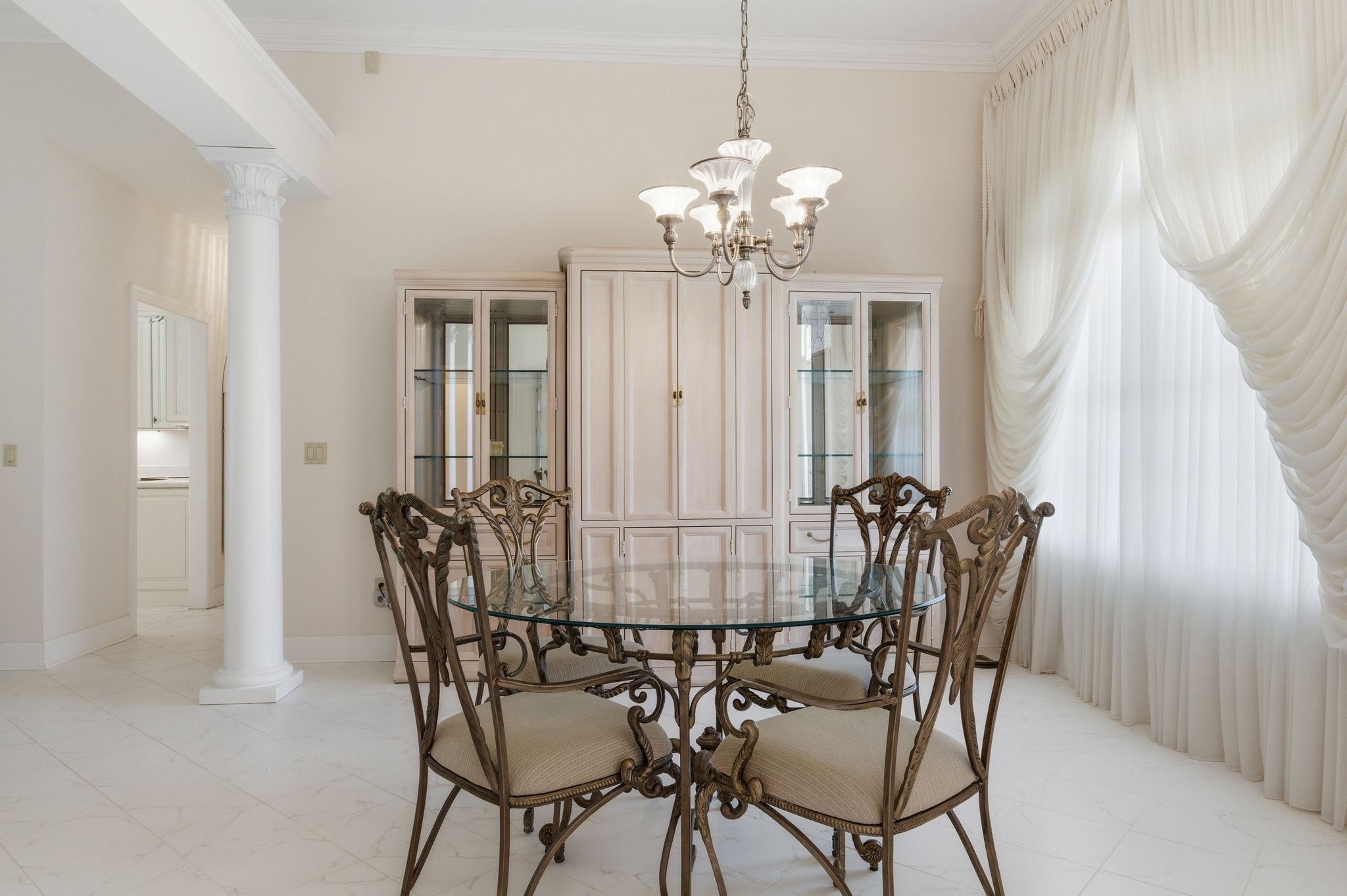 528 Country Club Drive Dickson, TN 37055 - Photo 11 of 55 a view of a dining room with furniture and chandelier