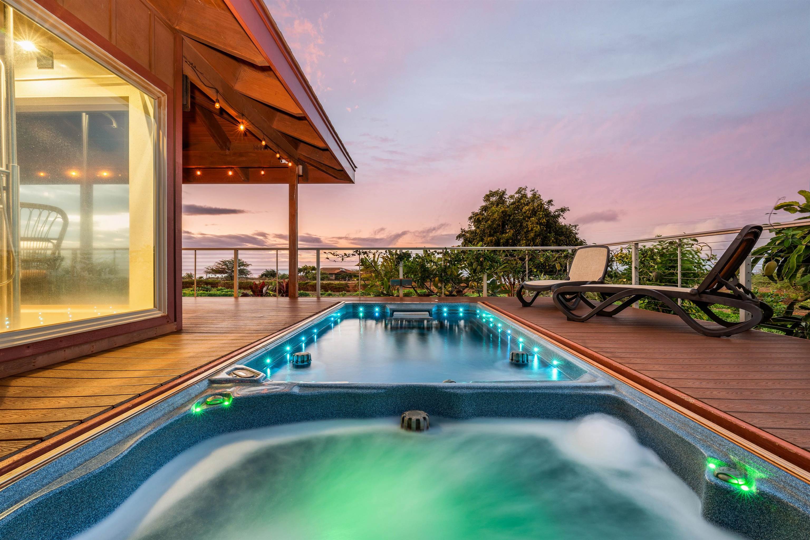 3820 Kalua Koi Road Maunaloa, HI 96770 - Photo 4 of 46 swimming pool view from a balcony