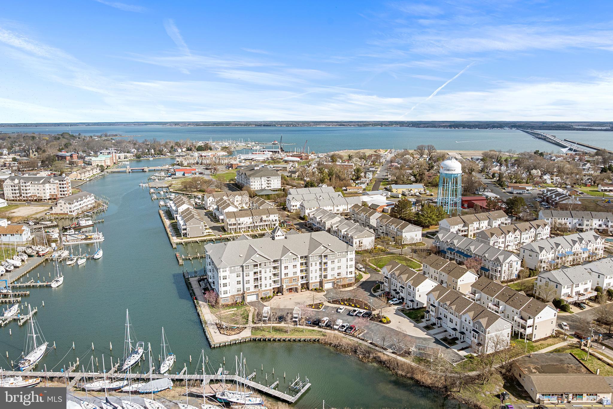 520 Marshy Cove, Unit 163 Cambridge, MD 21613 - Photo 33 of 42 an aerial view of ocean residential house with outdoor space
