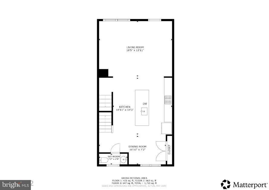 520 Marshy Cove, Unit 163 Cambridge, MD 21613 - Photo 41 of 42 a picture of a floor plan