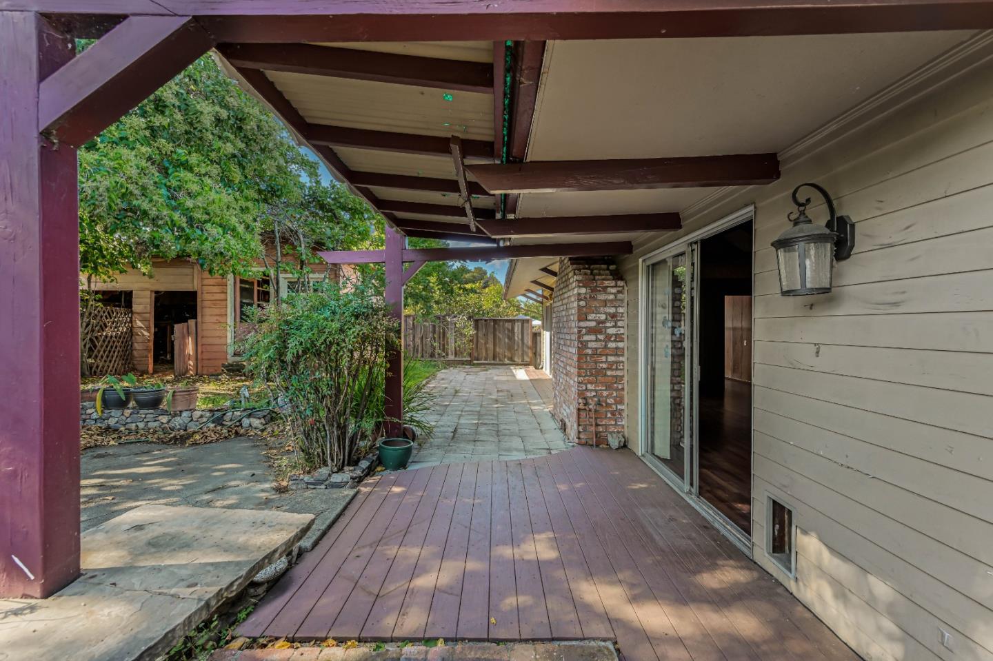 2537 Lessley Avenue Castro Valley, CA 94546 - Photo 14 of 14 a view of a backyard with pathway
