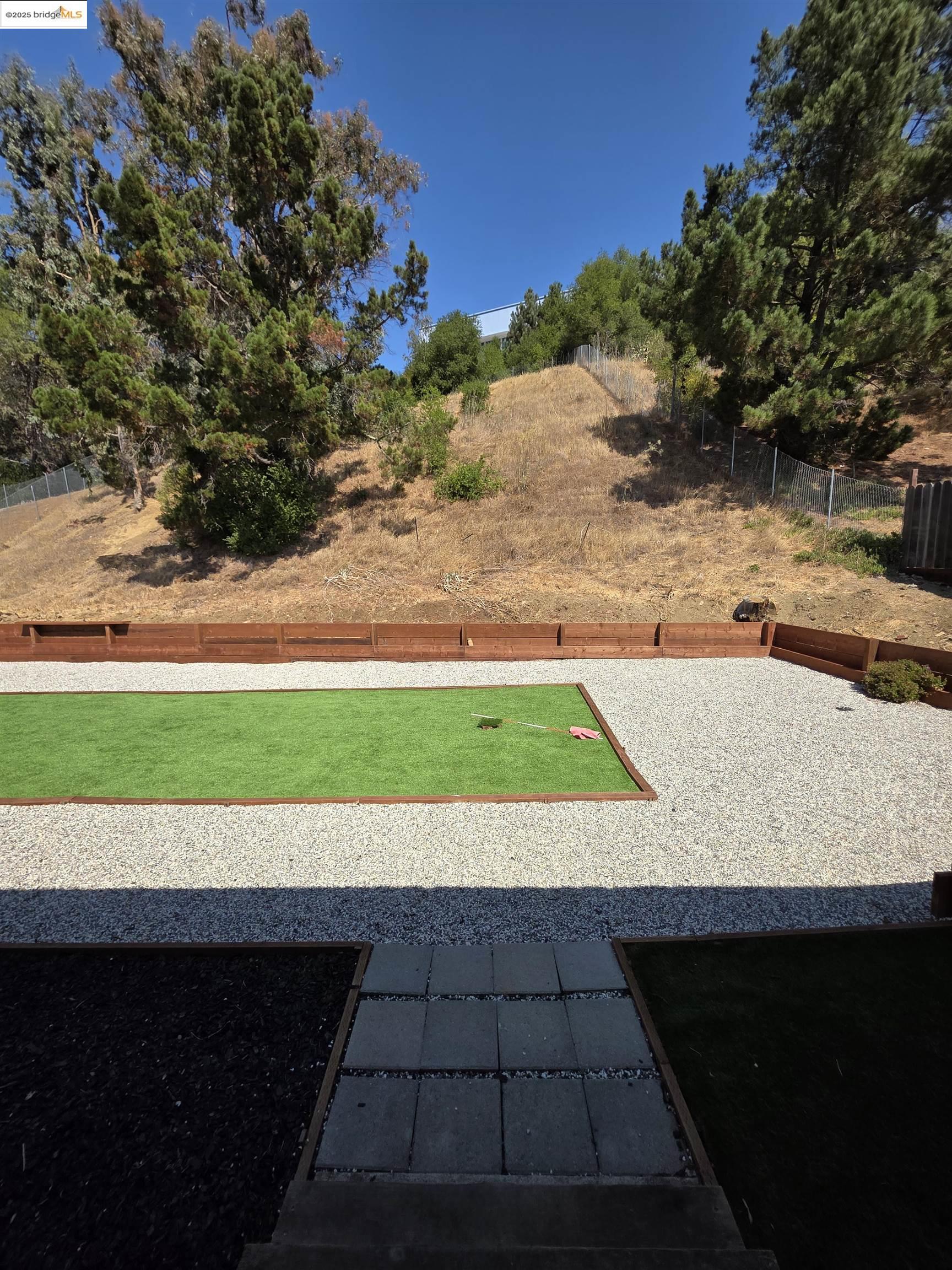 136 Evergreen Way Vallejo, CA 94591 - Photo 38 of 51 a view of a yard with an empty space