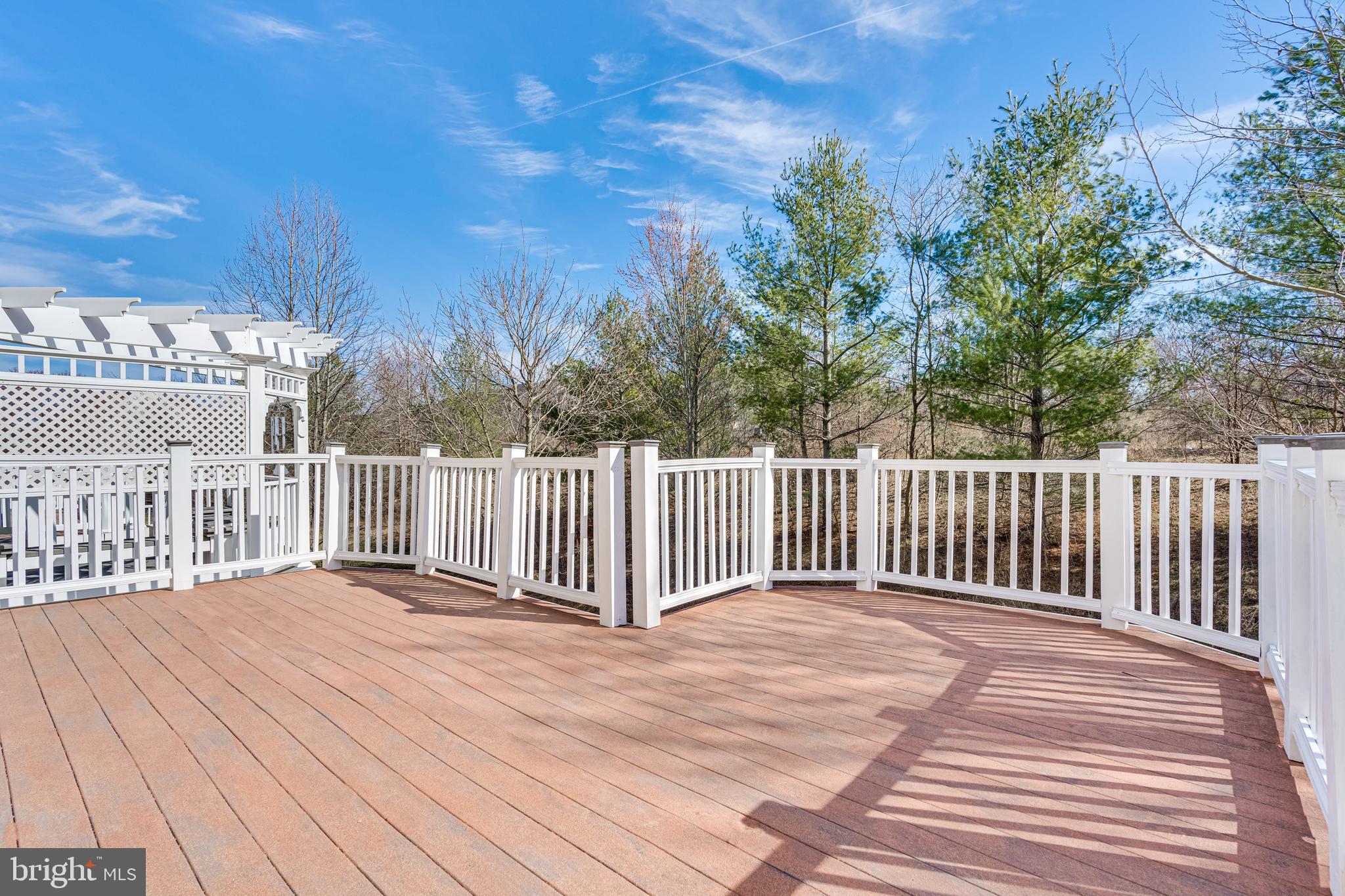 10819 Wadsworth Road Woodstock, MD 21163 - Photo 25 of 52 Large maintenance free Trex deck backs to trees