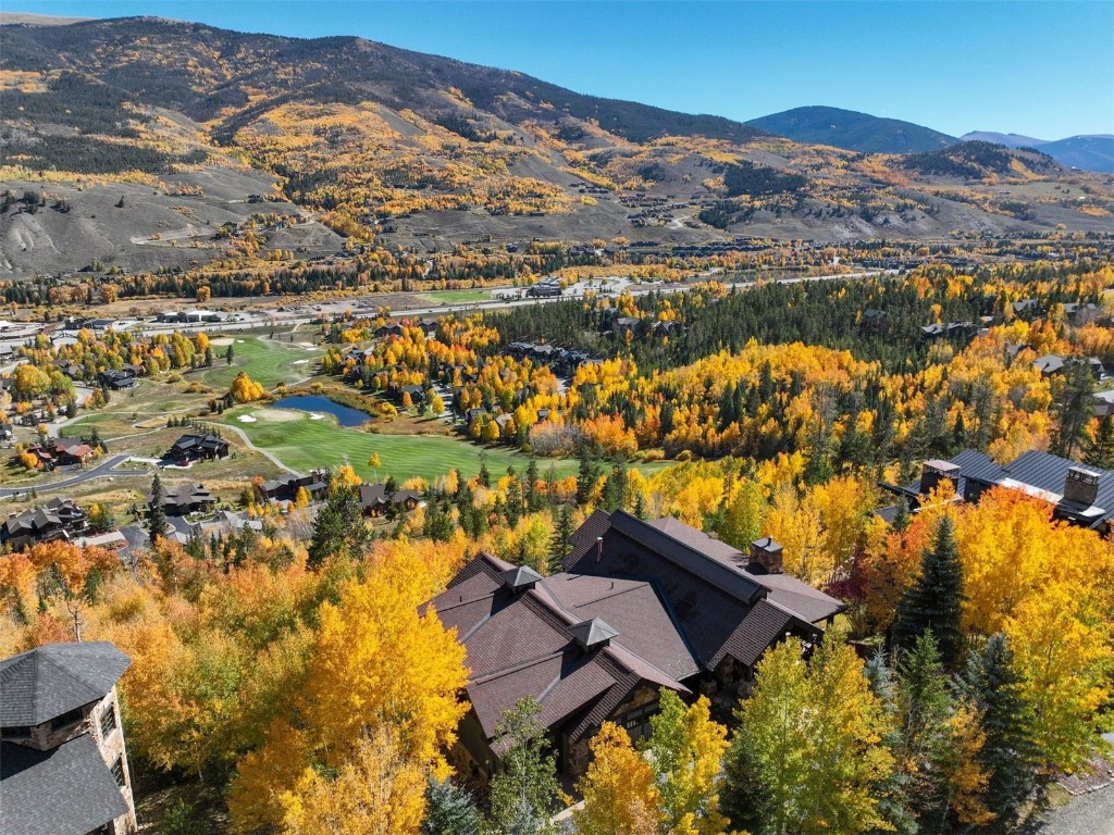 1330 Golden Eagle Road Silverthorne, CO 80498 - Photo 19 of 41 an aerial view of residential houses with outdoor space