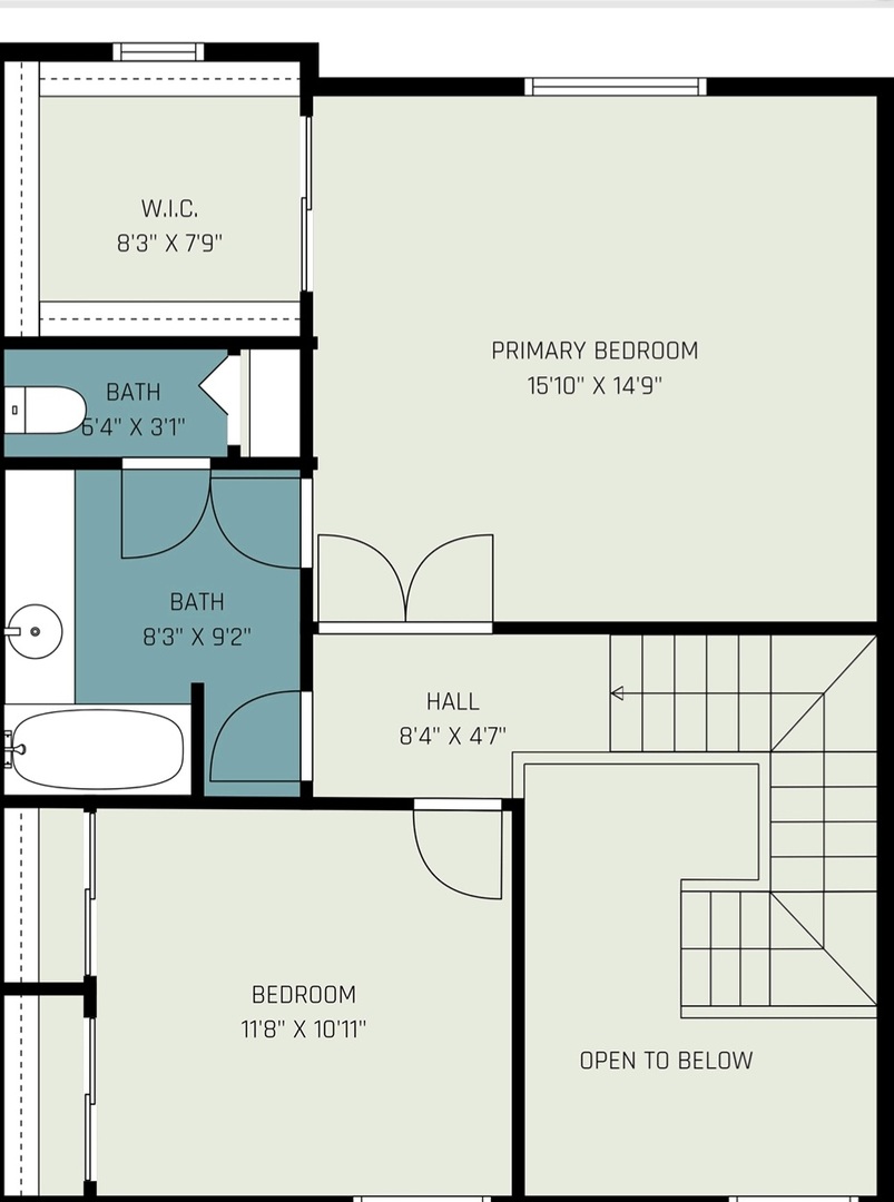 6503 Blue Sky Lane Matteson, IL 60443 - Photo 22 of 23 a picture of a wall with a white wall