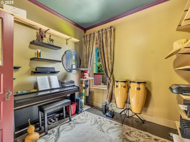 a view of storage and utility room