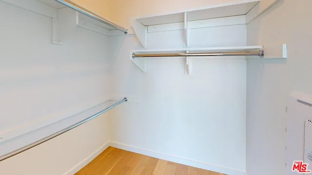 a view of walk in closet