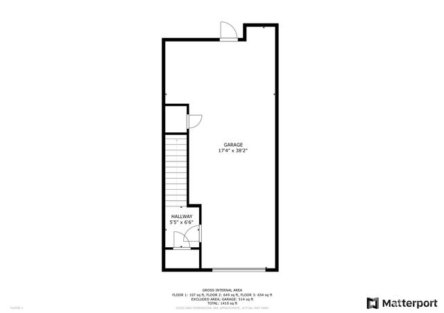 a picture of a floor plan