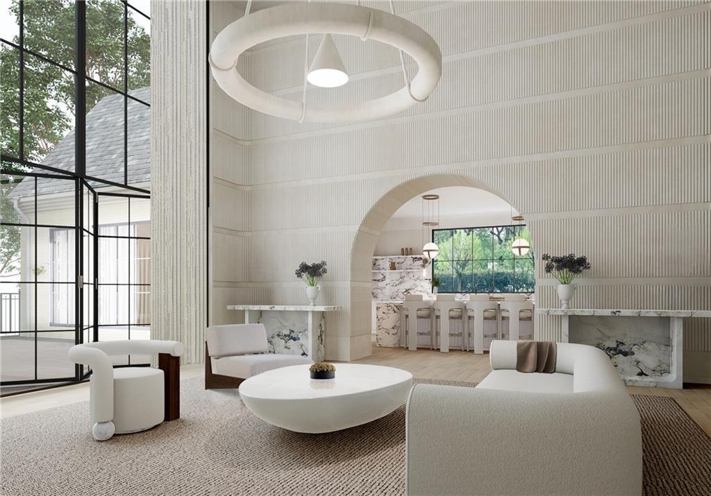 312 Blackland Road Northwest Atlanta, GA 30342 - Photo 7 of 58 a living room with furniture and a large window