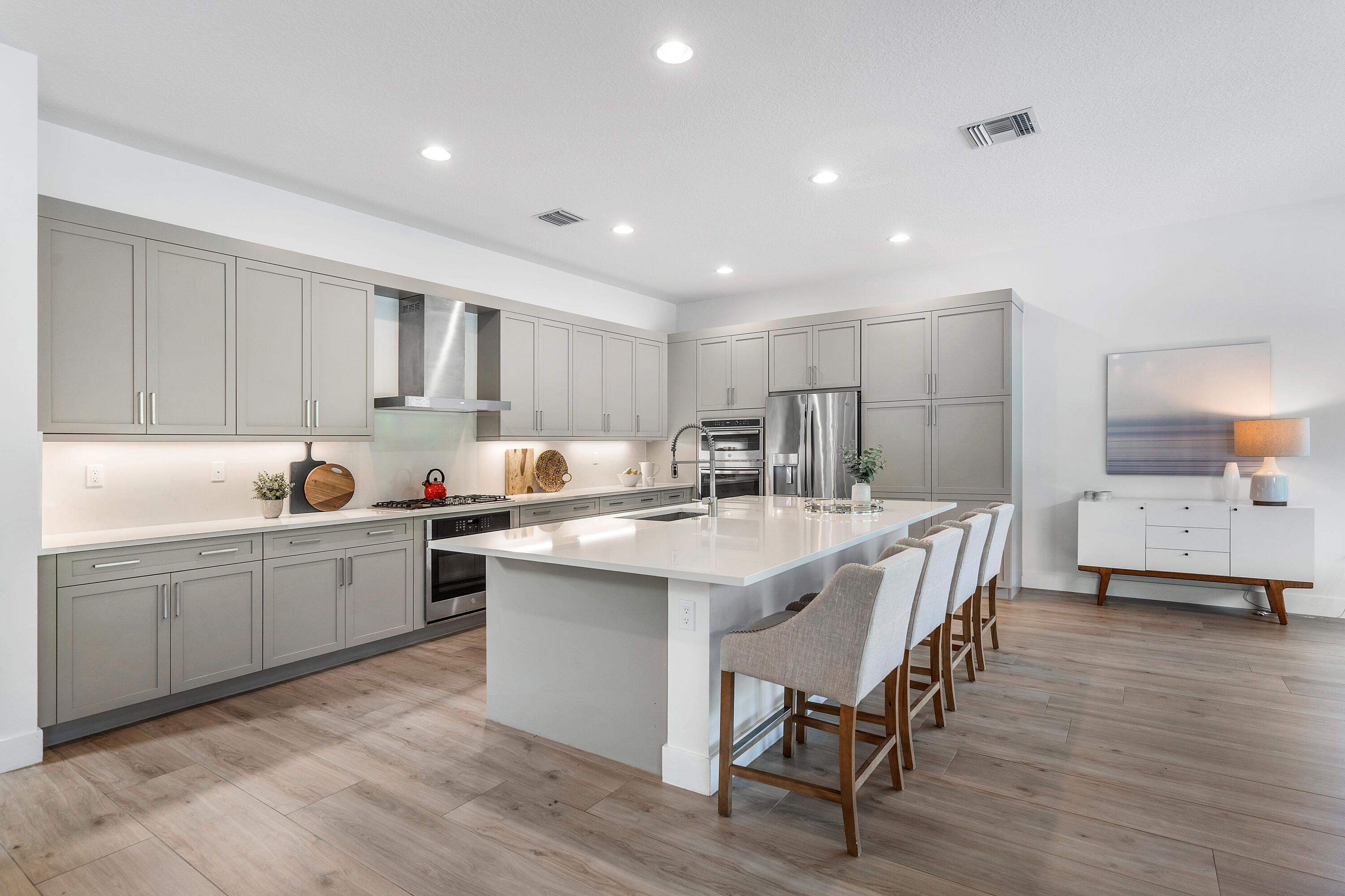 17528 Rainstream Road Boca Raton, FL 33496 - Photo 10 of 51 Kitchen with Island
