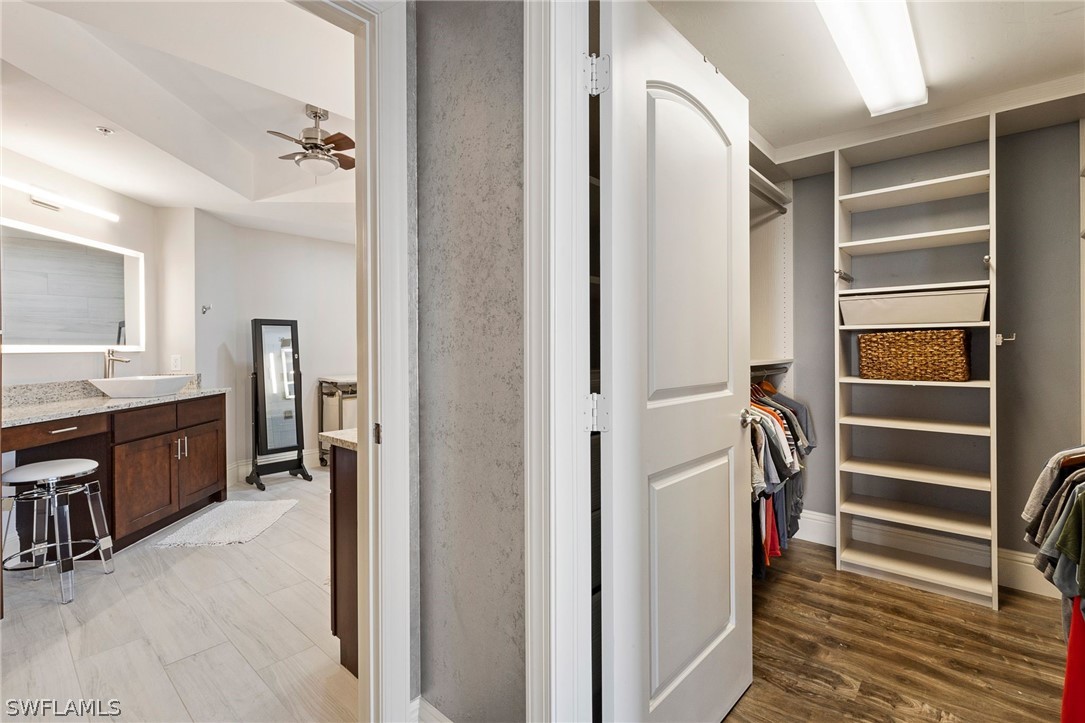 2104 West First Street, Unit 1404 Fort Myers, FL 33901 - Photo 21 of 30 a view of a walk in closet