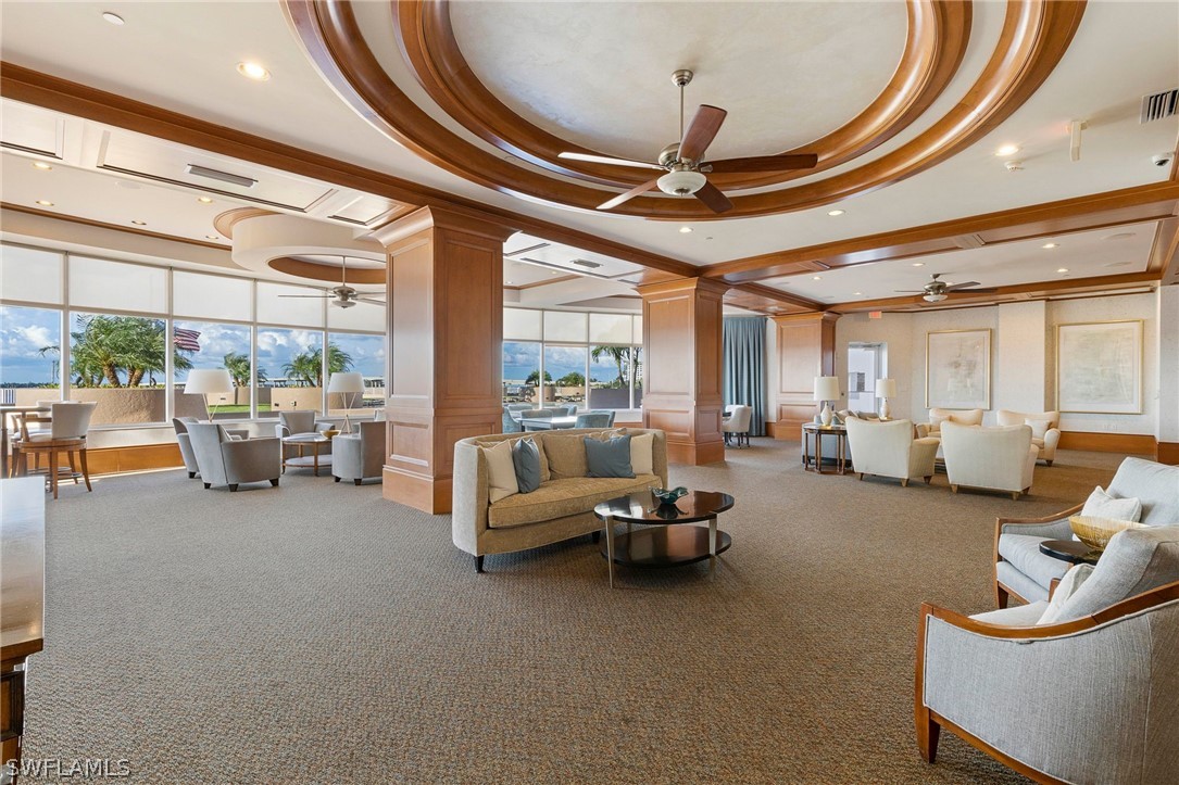 2104 West First Street, Unit 1404 Fort Myers, FL 33901 - Photo 30 of 30 a living room with furniture and a large window