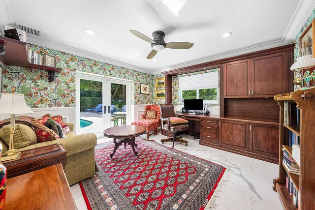 a kitchen with sink cabinets and window