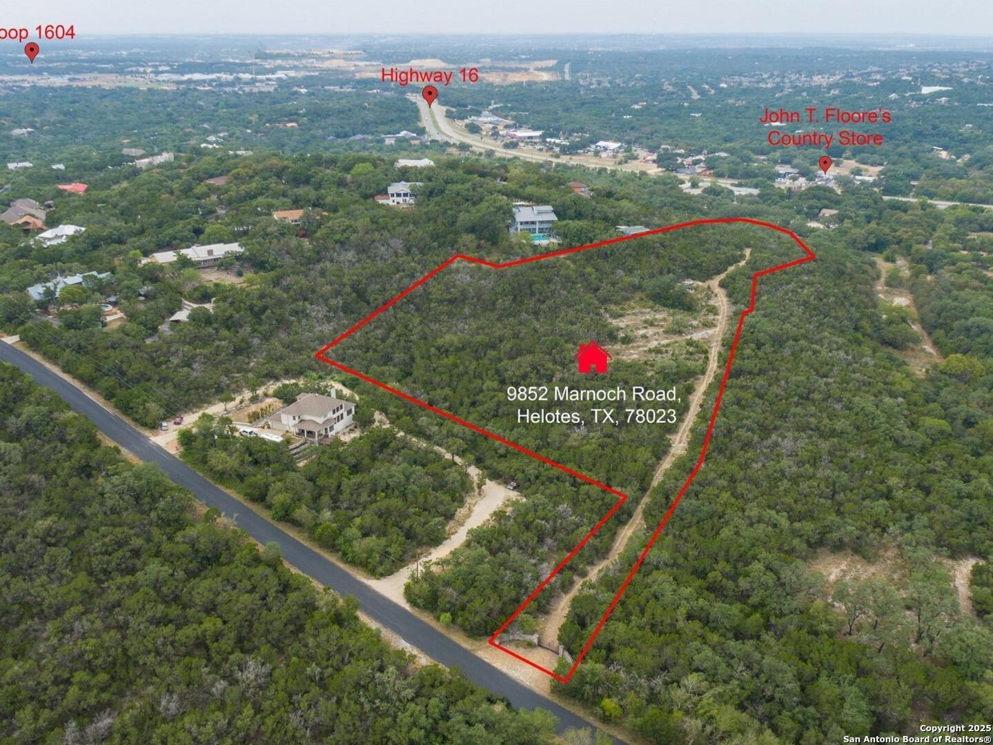 9852 Marnoch Road Helotes, TX 78023 - Photo 6 of 14 a view of a city