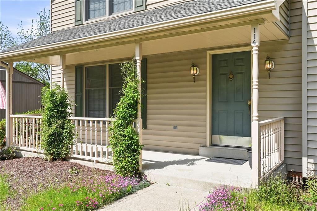 114 Sika Drive Pittsburgh, PA 15239 - Photo 6 of 45 a front view of a house with a garden