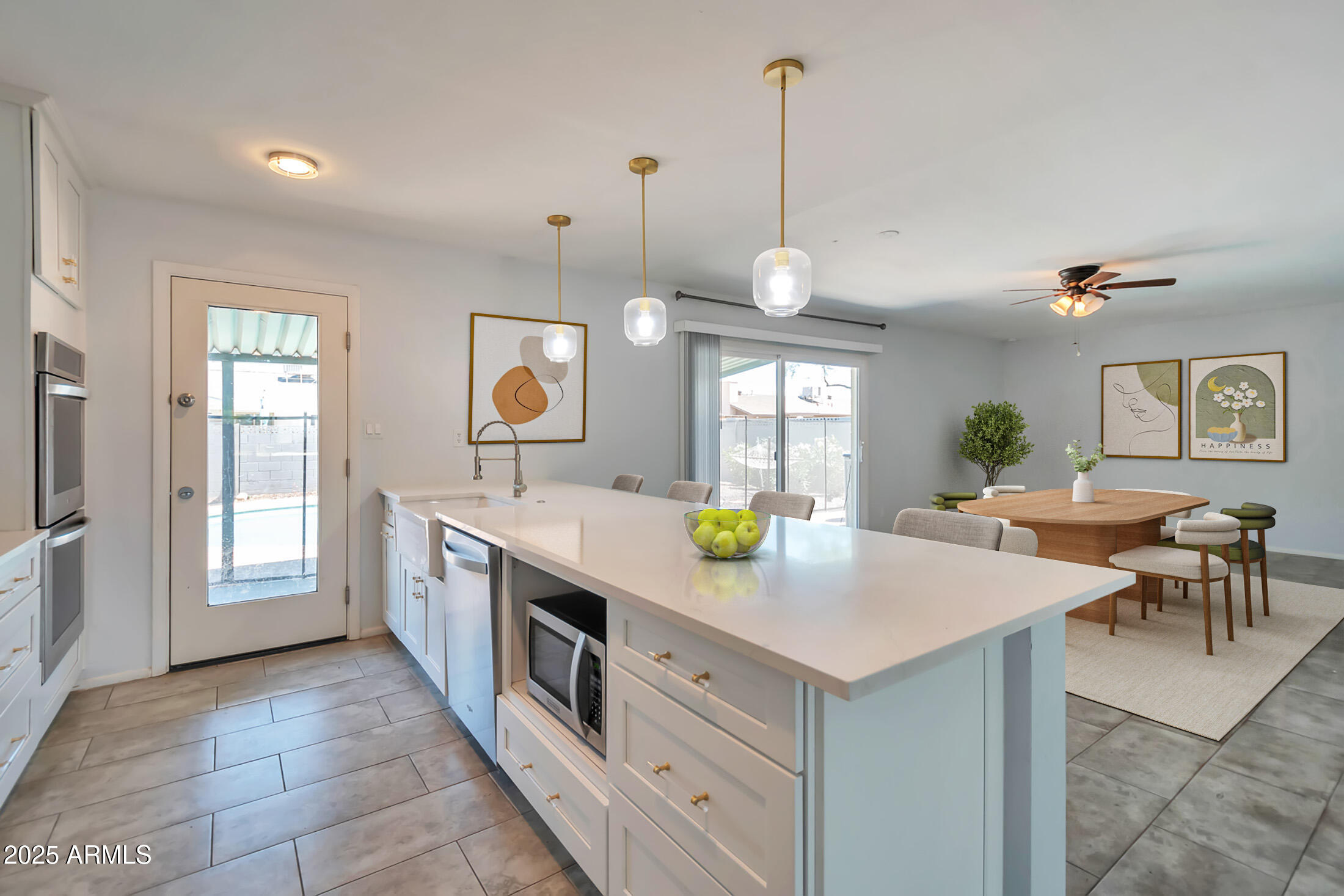 1644 East Broadmor Drive Tempe, AZ 85282 - Photo 34 of 49 a kitchen with sink cabinets and window