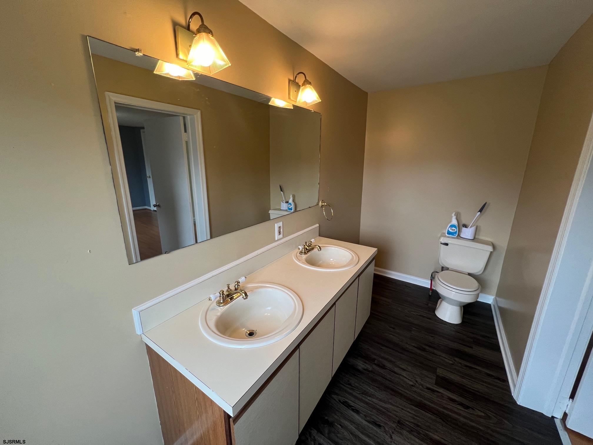 219 Pleasant Mills Road Hammonton, NJ 08037 - Photo 10 of 14 a bathroom with a sink and a mirror