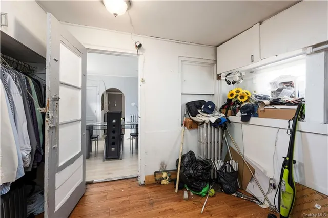 a view of a storage & utility room