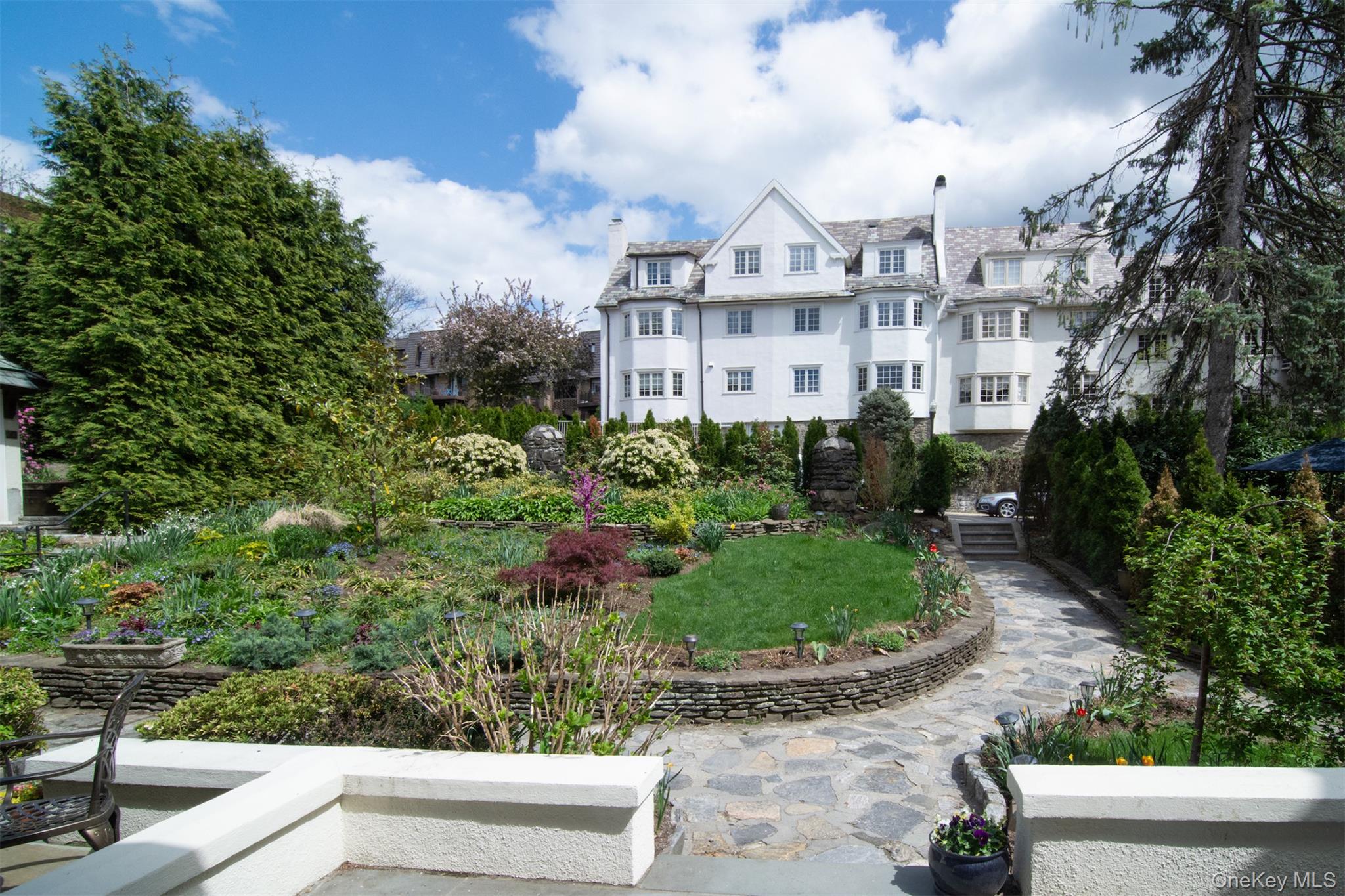 41 Sagamore Road Bronxville, NY 10708 - Photo 4 of 38 View from front flagstone patio