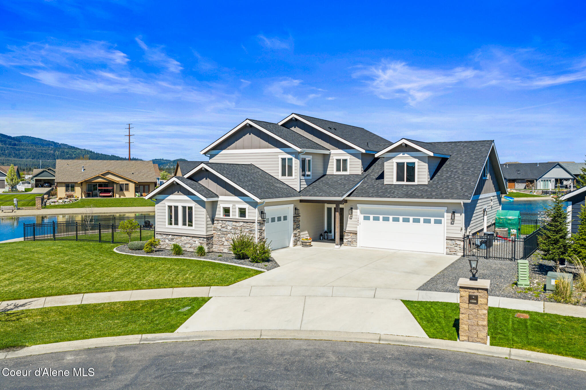13806 North Treasure Island Court Rathdrum, ID 83858 - Photo 2 of 63 Front of Home