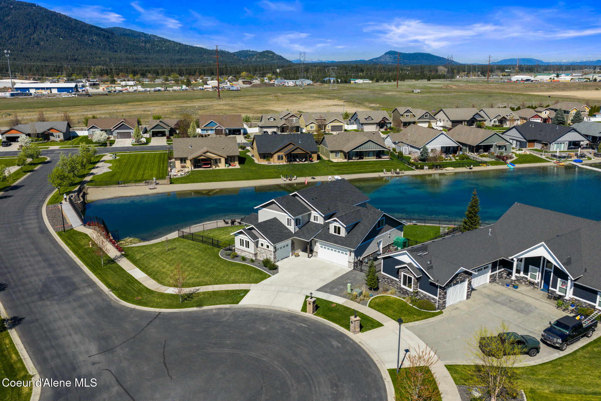 13806 North Treasure Island Court Rathdrum, ID 83858 - Photo 59 of 63 Aerial
