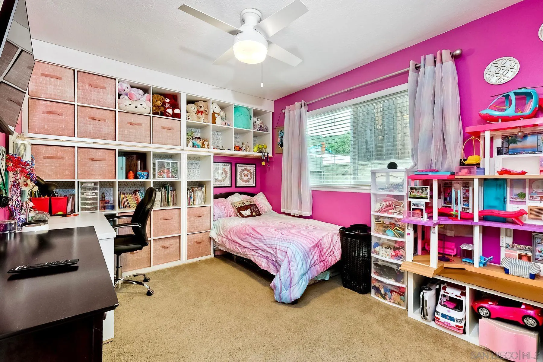 10421 Len Street Santee, CA 92071 - Photo 19 of 34 a bedroom with bed and a window