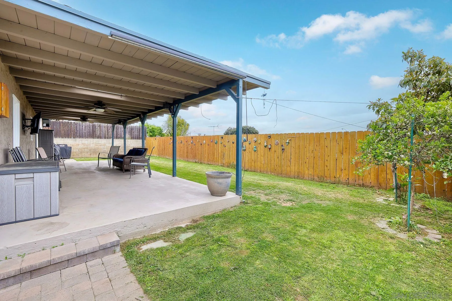 10421 Len Street Santee, CA 92071 - Photo 28 of 34 a view of a backyard