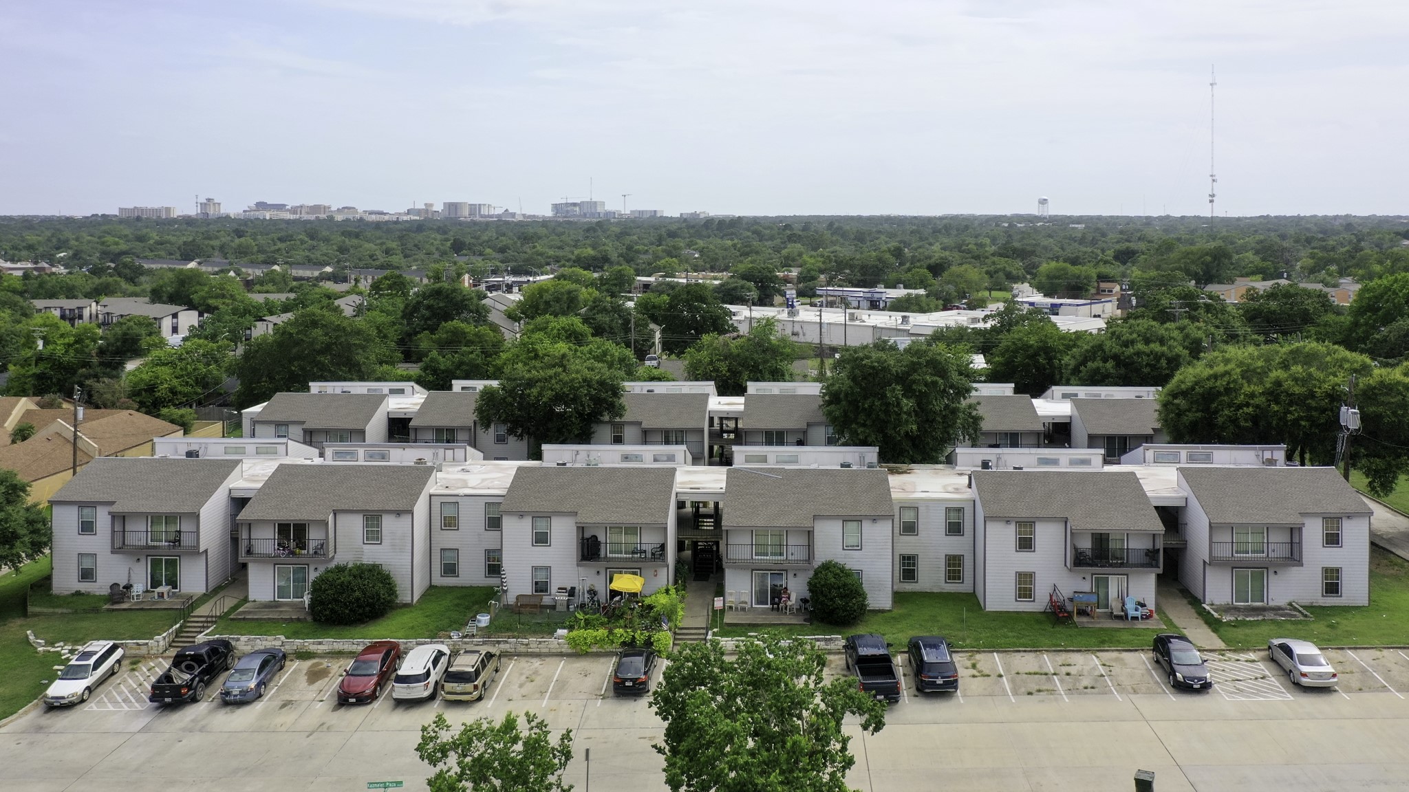 2000 Kazmeier Plaza Bryan, TX 77802 - Photo 2 of 23 an aerial view of residential houses with outdoor space and street view