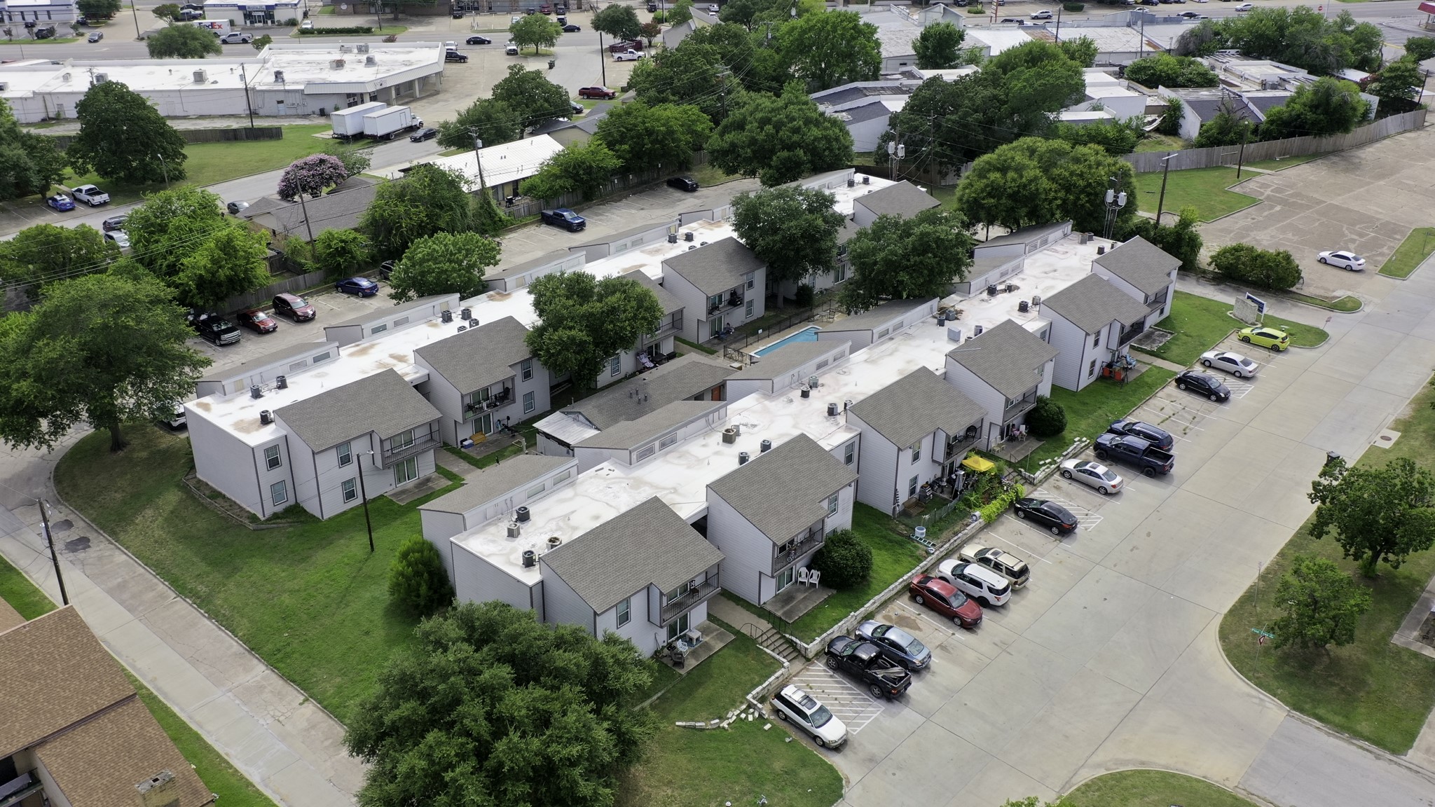2000 Kazmeier Plaza Bryan, TX 77802 - Photo 3 of 23 an aerial view of residential houses with outdoor space