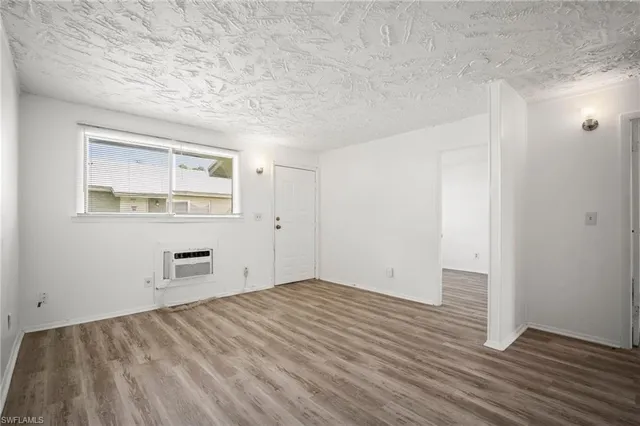 wooden floor in an empty room