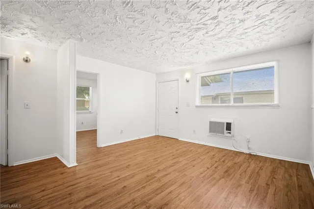 wooden floor in an empty room