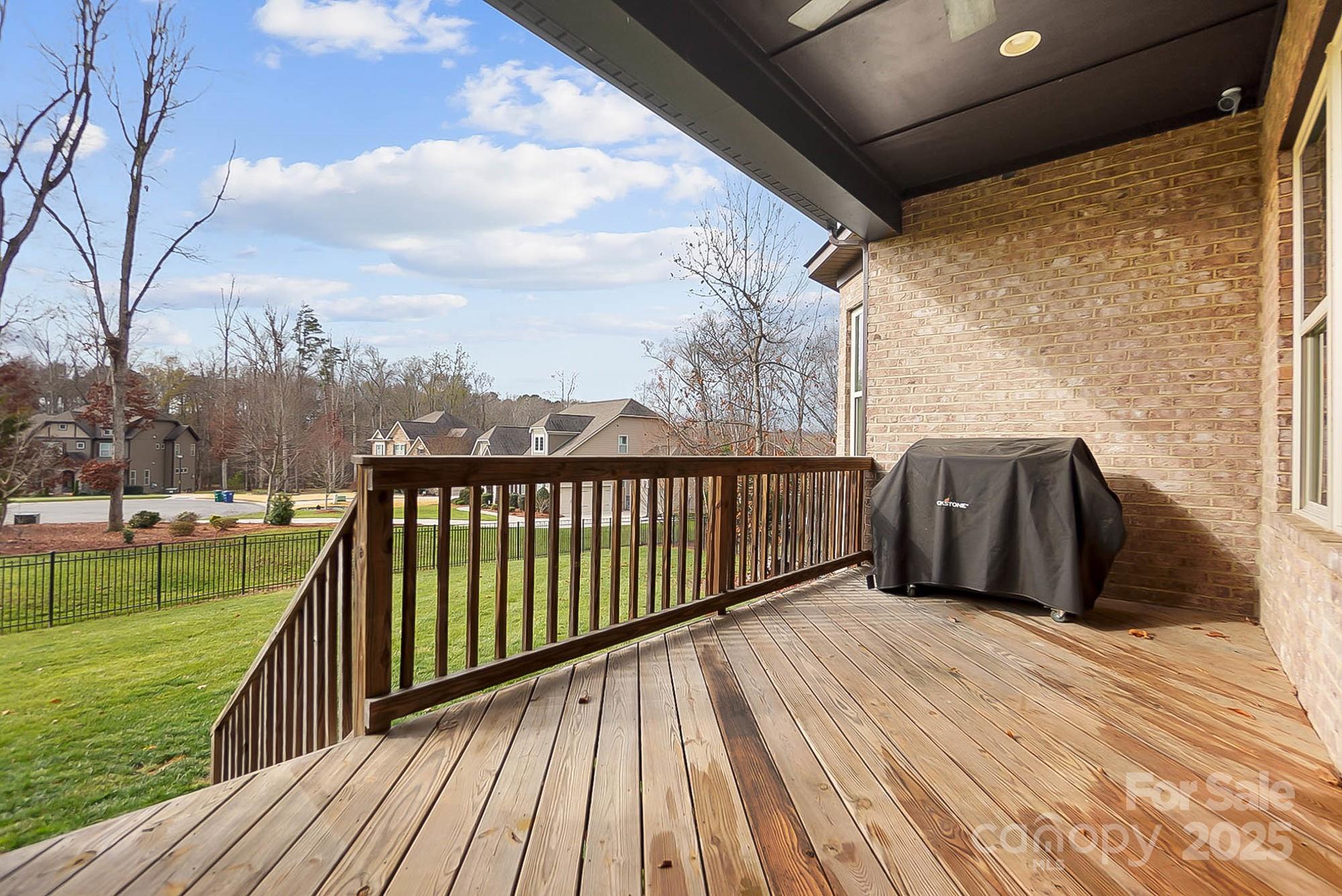 1419 Vickery Drive Matthews, NC 28104 - Photo 41 of 48 a view of balcony with yard